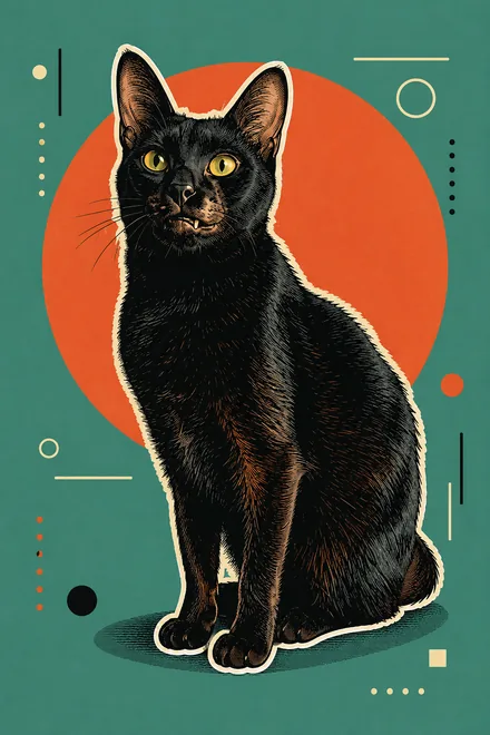 Arte de mascota en Cuadro de aluminio ULTRA HD 20×30